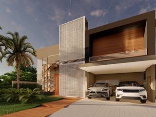 Residencial EcoPark Bourbon, Ortho Arquitetura | By Michele Reis Ortho Arquitetura | By Michele Reis Rumah teras