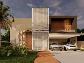 Residencial EcoPark Bourbon, Ortho Arquitetura | By Michele Reis Ortho Arquitetura | By Michele Reis Rumah teras