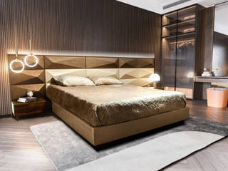 yatak başlığı proje, Caprıola Caprıola Moderne slaapkamers