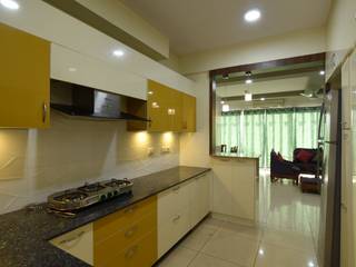 Elita Promenade - Modular Kitchen in Bangalore, Ozo Modular Kitchen Ozo Modular Kitchen Bếp xây sẵn
