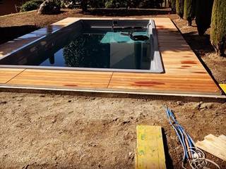 Costruzione bordo piscina, Edilvision Sagl Edilvision Sagl Infinity pool