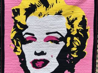 Marilyn Monroe, Scott Culley Design Scott Culley Design Other spaces Textile Amber/Gold
