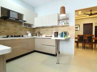 Prestige Falcon City - Modular Kitchen in Bangalore, Ozo Modular Kitchen Ozo Modular Kitchen Bếp xây sẵn