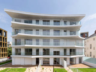 IVOIRE: 24 HABITATIONS, NANTES, FRANCE, PARC Architectes PARC Architectes 商业空间