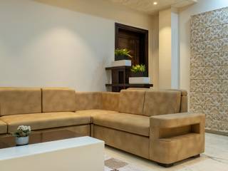 Designer Sofa, Studio Dovetails Studio Dovetails غرفة المعيشة خشب رقائقي