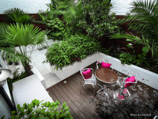 Terrace Apartments Renovation & Extensions Knightsbridge London, MacAusland Design MacAusland Design Jardines modernos