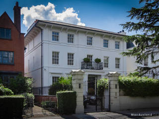 New Build Mansion House, Regents Park London, MacAusland Design MacAusland Design Classic style houses