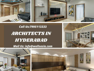 Leading Architects In Hyderabad, Walls Asia Architects and Engineers Walls Asia Architects and Engineers Casas de estilo asiático