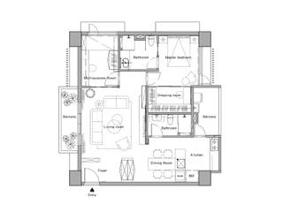 modern door 有關創意室內裝修設計有限公司, Modern