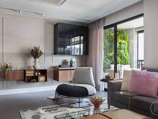 Apartamento Niterói, fpr Studio fpr Studio Modern living room Grey