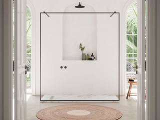 Collection Nature - Modèle Calacatta, Bosnor S.L Bosnor S.L Phòng tắm phong cách tối giản