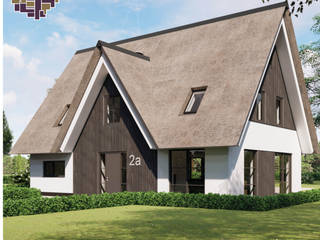 Modern witte villa, Architectenbureau The Citadel Company Architectenbureau The Citadel Company