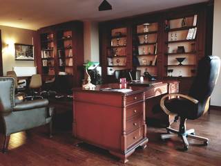 Klasik Ofis Projesi, LAMONETA DESIGN & PRODUCTION LAMONETA DESIGN & PRODUCTION مكتب عمل أو دراسة خشب Wood effect