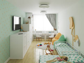 Дизайн-проект детской комнаты, LanaDesign LanaDesign ห้องนอนเด็ก