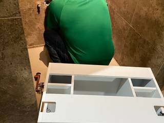 Remodelacion de Baño , MARJO MARJO Baños clásicos Azulejos