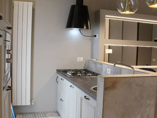 openspace mini, LUCA TOMEI DESIGN & INTERIORS LUCA TOMEI DESIGN & INTERIORS Small kitchens Wood Wood effect