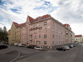 Generalsanierung und Nachverdichtung Wohnquartier, Innsbruck, U1architektur ZT GmbH U1architektur ZT GmbH Multi-Family house