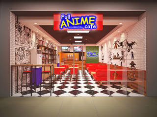 Full Anime Cafe, KDA Design + Architecture KDA Design + Architecture Bedrijfsruimten