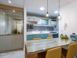 Móveis Sob Medida, Sgabello Interiores Sgabello Interiores Cocinas de estilo moderno Tablero DM
