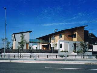 街中のガーデンハウス, murase mitsuru atelier murase mitsuru atelier Casas estilo moderno: ideas, arquitectura e imágenes