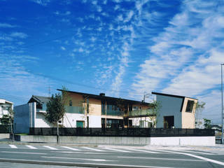 街中のガーデンハウス, murase mitsuru atelier murase mitsuru atelier Casas estilo moderno: ideas, arquitectura e imágenes