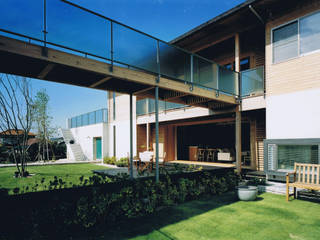 街中のガーデンハウス, murase mitsuru atelier murase mitsuru atelier Casas estilo moderno: ideas, arquitectura e imágenes