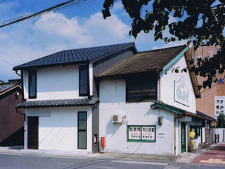 町屋のリノベーション, murase mitsuru atelier murase mitsuru atelier Casas de estilo asiático