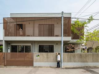 音風を感じる家, murase mitsuru atelier murase mitsuru atelier Casas estilo moderno: ideas, arquitectura e imágenes