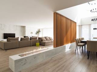 Private Residence Portugal, Haardcenter Haardcenter Mediterranean style living room