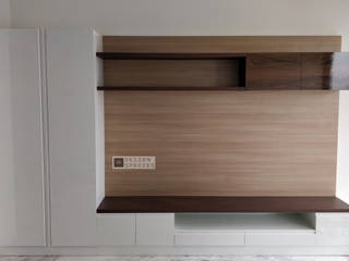 TV unit, DESIGN SPECIES DESIGN SPECIES Salas de estilo minimalista Contrachapado