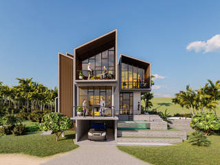 Panchgani Farmhouse Design, HouseStyler HouseStyler Вілли