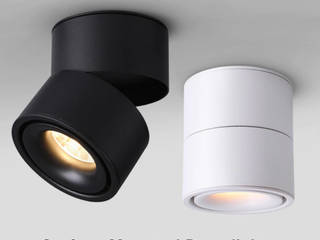 Lighting Home Decor Project With 360' Adjustable Surface COB Light, Harold Electrical Harold Electrical حمام ألمنيوم/ زنك