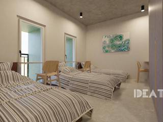 Co-Living Apartment Hostel, Ideation Design Ideation Design