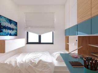 Quarto de Criança, FLGarciaDesign FLGarciaDesign Детская комнатa в скандинавском стиле