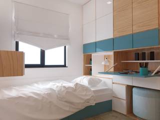 Quarto de Criança, FLGarciaDesign FLGarciaDesign Детская комнатa в скандинавском стиле