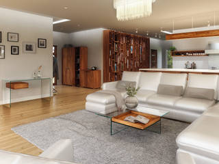 Die schönsten Einrichtungsideen für den Sommer, DREIECK DESIGN DREIECK DESIGN Living room Glass