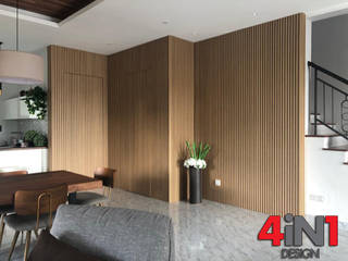 Eco Spring,Johor Bahru, four in one design sdn bhd four in one design sdn bhd Modern dining room