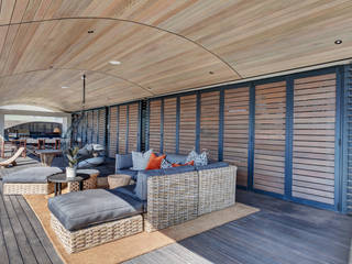 Lodge Perivoli, Stanford, Cape Town, House of Supreme CPT House of Supreme CPT Modern style balcony, porch & terrace Wood Wood effect