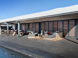 Lodge Perivoli, Stanford, Cape Town, House of Supreme CPT House of Supreme CPT Modern style balcony, porch & terrace Wood Wood effect