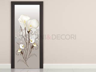 Adesivi per porte, INTERNI & DECORI INTERNI & DECORI أبواب داخلية مزيج خشب وبلاستيك