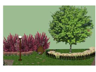 A Back to Nature Family Garden, The Rooted Concept Garden Designs by Deborah Biasoli The Rooted Concept Garden Designs by Deborah Biasoli Jardins campestres