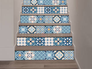 Adesivi per scale, INTERNI & DECORI INTERNI & DECORI Stairs Wood-Plastic Composite Blue