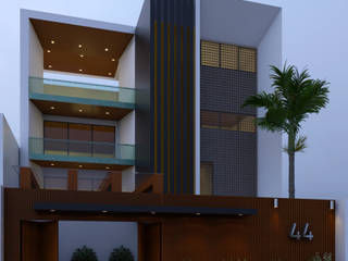 Casa Villamar Tijuana, Gutierrez Aldana Arquitectos Gutierrez Aldana Arquitectos Multi-Family house