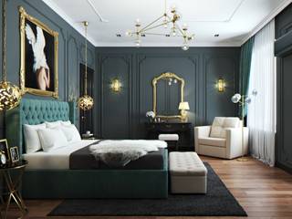 Дизайн проект спальни, Артпланнер Артпланнер Classic style bedroom