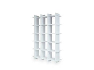 Shelly White Shelf 3x5, PAPERCOMB - Novidi GmbH PAPERCOMB - Novidi GmbH Minimalist study/office Paper