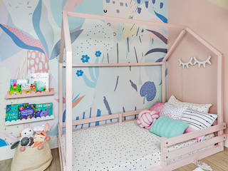 Quarto Infantil Montessori, Carolina Kist Arquitetura & Design Carolina Kist Arquitetura & Design Girls Bedroom