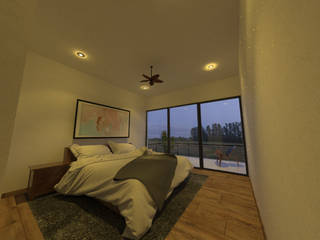 Torres Puerta Vieja , Piixan Arquitectos Piixan Arquitectos Modern Bedroom