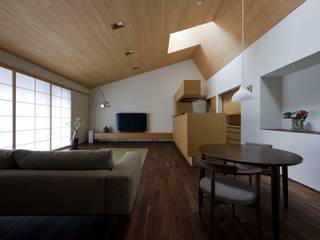 九条の家, キタウラ設計室 キタウラ設計室 Eclectic style living room