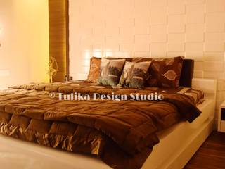 Choksi's Residence, Tulika Design Studio Tulika Design Studio Minimalist bedroom