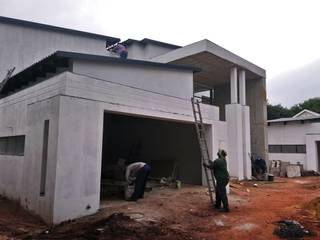 House Linden, Slay Construction Slay Construction Casas familiares Tijolo